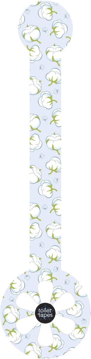 Toilet Tapes - Clean Cotton - Voordeelverpakking - 14 Stuks 2 Toilet Tapes - Clean Cotton - Voordeelverpakking - 14 Stuks - Afbeelding 2