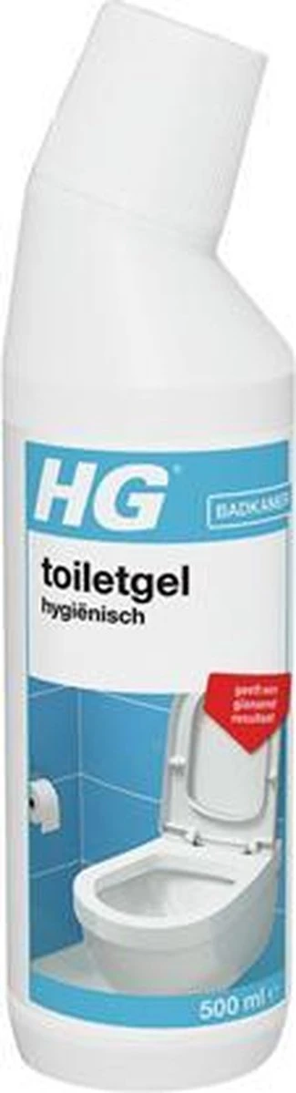 HG Toiletgel Hygiënisch - 500 Ml - Glanzend Resultaat - Krachtige Reiniger En Ontkalker 5 HG Toiletgel Hygiënisch - 500 Ml - Glanzend Resultaat - Krachtige Reiniger En Ontkalker - Afbeelding 5
