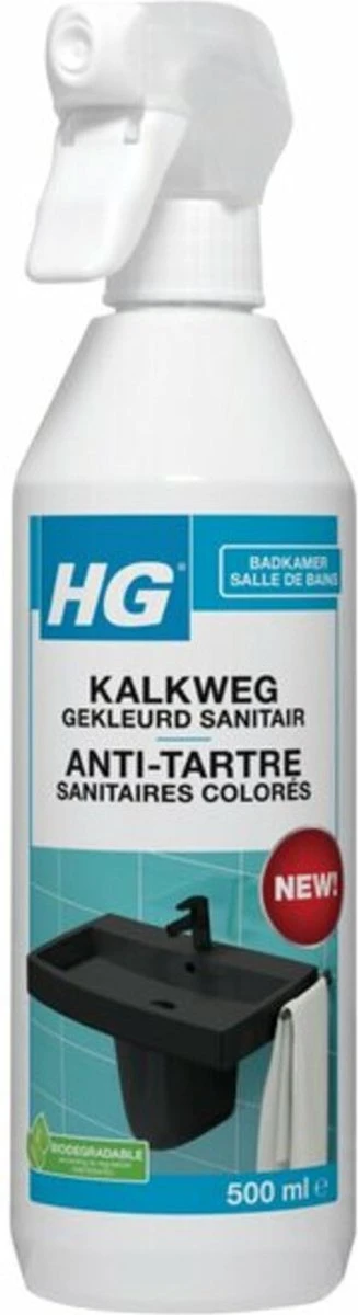HG Kalkweg Gekleurd Sanitair 500 Ml 1 HG Kalkweg Gekleurd Sanitair 500 Ml