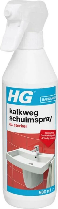 HG Kalkweg Schuimspray 3x Sterker - 500ml - Verwijdert Extreme Kalkresten - 100% Opgelost, 100% Resultaat 13 HG Kalkweg Schuimspray 3x Sterker - 500ml - Verwijdert Extreme Kalkresten - 100% Opgelost, 100% Resultaat -Huishoudelijke Benodigdheden 333x1200 3