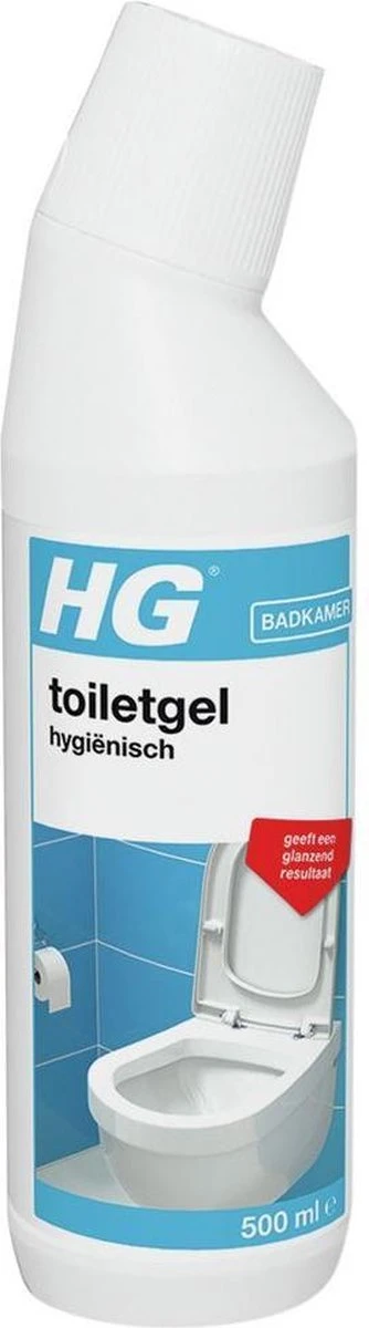 HG Toiletgel Hygiënisch - 500 Ml - Glanzend Resultaat - Krachtige Reiniger En Ontkalker 4 HG Toiletgel Hygiënisch - 500 Ml - Glanzend Resultaat - Krachtige Reiniger En Ontkalker - Afbeelding 4