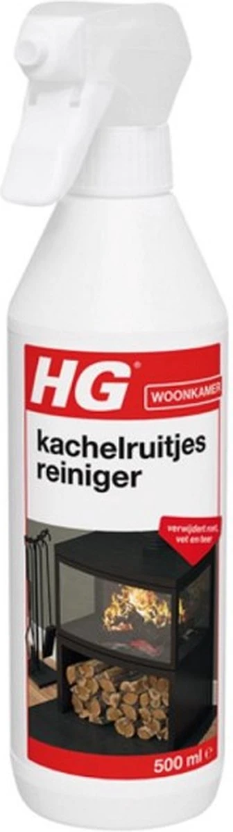 HG Kachelruitjesreiniger - 500 Ml - Verwijdert Roet, Vet En Teer 6 HG Kachelruitjesreiniger - 500 Ml - Verwijdert Roet, Vet En Teer - Afbeelding 6