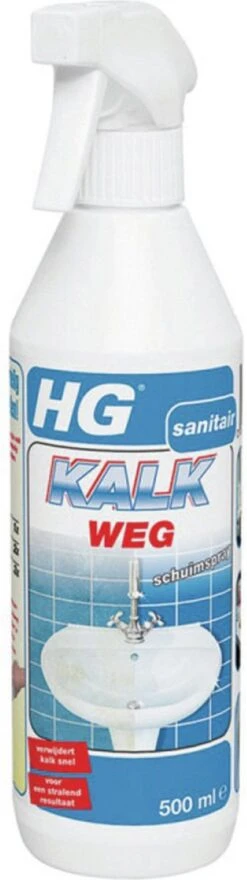 HG Kalkweg Schuimspray - 500ml - 100% Glans - Verwijdert En Voorkomt Kalk - Biologisch Afbreekbaar 18 HG Kalkweg Schuimspray - 500ml - 100% Glans - Verwijdert En Voorkomt Kalk - Biologisch Afbreekbaar -Huishoudelijke Benodigdheden 337x1200 1