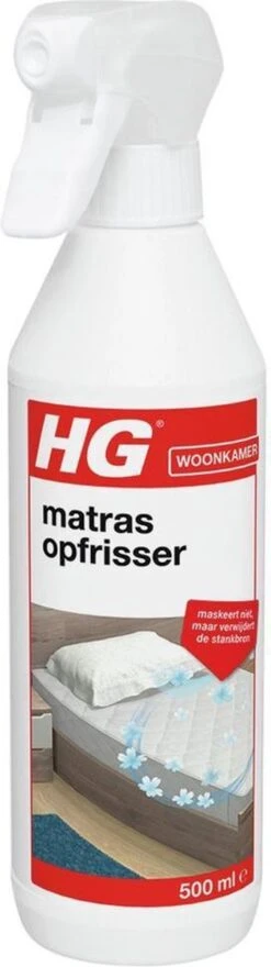 HG Matrasopfrisser - 500ml - Maskeert Niet, Maar Neemt De Bron Weg - Geeft Snel Een Fris Matras 9 HG Matrasopfrisser - 500ml - Maskeert Niet, Maar Neemt De Bron Weg - Geeft Snel Een Fris Matras -Huishoudelijke Benodigdheden 337x1200