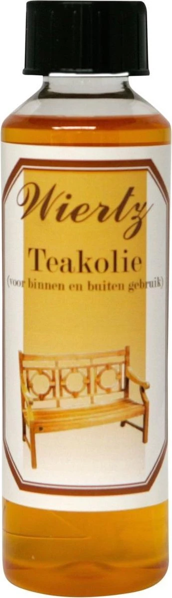 Wiertz Teakolie 250ML 1 Wiertz Teakolie 250ML