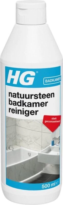 HG Natuursteen Badkamer Reiniger - 500ml - Ook Voor Marmer - Verwijdert Veilig Hardnekkig Vuil 8 HG Natuursteen Badkamer Reiniger - 500ml - Ook Voor Marmer - Verwijdert Veilig Hardnekkig Vuil -Huishoudelijke Benodigdheden 371x1200 3