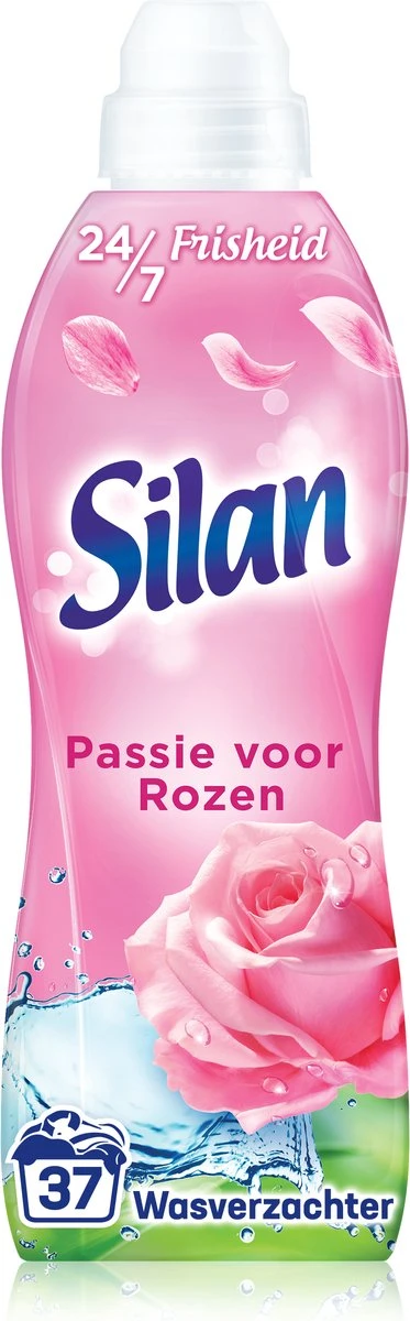 Silan Passie Voor Rozen Wasverzachter - 6 X 37 Wasbeurten - Voordeelverpakking 2 Silan Passie Voor Rozen Wasverzachter - 6 X 37 Wasbeurten - Voordeelverpakking - Afbeelding 2