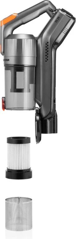 Tristar SZ-2100 Draadloze Steelstofzuiger – Incl Oplaadstation - Steelstofzuiger, Handstofzuiger En Kruimelzuiger - Uitneembare HEPA Filter - Grijs 18 Tristar SZ-2100 Draadloze Steelstofzuiger – Incl Oplaadstation - Steelstofzuiger, Handstofzuiger En Kruimelzuiger - Uitneembare HEPA Filter - Grijs -Huishoudelijke Benodigdheden 385x1200 1