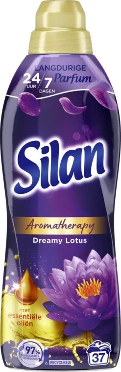 Silan Aroma Therapy Dreamy Lotus Wasverzachter - 6 X 37 Wasbeurten - Voordeelverpakking 10 Silan Aroma Therapy Dreamy Lotus Wasverzachter - 6 X 37 Wasbeurten - Voordeelverpakking -Huishoudelijke Benodigdheden 390x1200