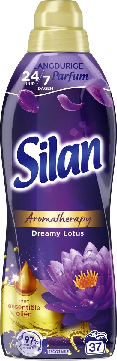 Silan Aroma Therapy Dreamy Lotus Wasverzachter - 6 X 37 Wasbeurten - Voordeelverpakking 3 Silan Aroma Therapy Dreamy Lotus Wasverzachter - 6 X 37 Wasbeurten - Voordeelverpakking - Afbeelding 3