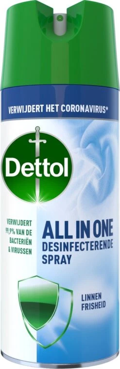 Dettol All In One Disinfectant Spray Linen - 400ml -Huishoudelijke Benodigdheden 393x1200