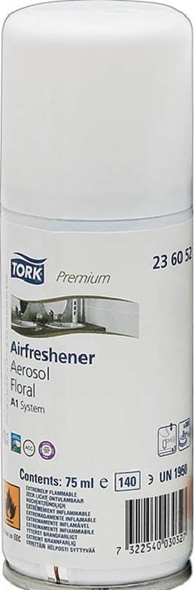 Tork Navulling Voor Luchtverfrisser Bloemen Systeem A1 Flacon Van 75 Ml 5 Tork Navulling Voor Luchtverfrisser Bloemen Systeem A1 Flacon Van 75 Ml - Afbeelding 5