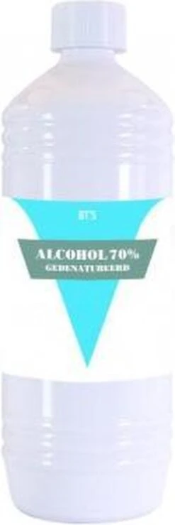 BTS 70% Gedenatureerde Alcohol 1000ML -Huishoudelijke Benodigdheden 401x1200 2