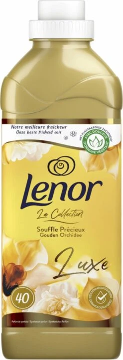 Lenor Gouden Orchidee - Wasverzachter - Voordeelverpakking 12 X 40 Wasbeurten -Huishoudelijke Benodigdheden 413x1200