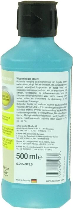 Kärcher Vloerreinigingsmiddel STEEN - RM 537 - 500 Ml -Huishoudelijke Benodigdheden 418x1200
