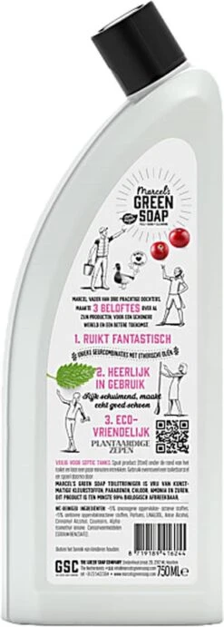 Marcel's Green Soap Toiletreiniger Patchouli & Cranberry - 750 Ml 11 Marcel's Green Soap Toiletreiniger Patchouli & Cranberry - 750 Ml -Huishoudelijke Benodigdheden 429x1200