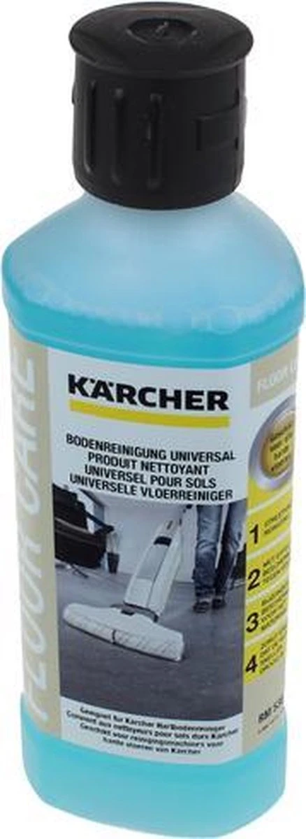 Kärcher Vloerreinigingsmiddel UNIVERSEEL - RM 536 - 500ml 4 Kärcher Vloerreinigingsmiddel UNIVERSEEL - RM 536 - 500ml - Afbeelding 4