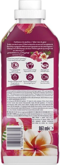 Lenor Gemberlelie En Guave - Wasverzachter - 12 X 41 Wasbeurten Voordeelverpakking -Huishoudelijke Benodigdheden 440x1200 3