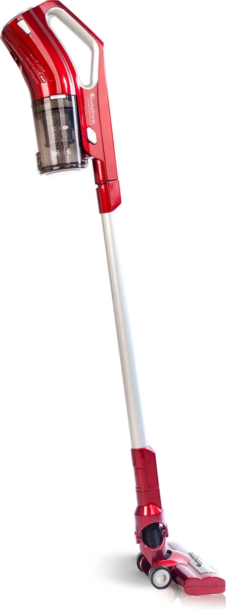 TurboTronic VS180 Draadloze Steelstofzuiger Met Handstofzuiger - Rood 1 TurboTronic VS180 Draadloze Steelstofzuiger Met Handstofzuiger - Rood