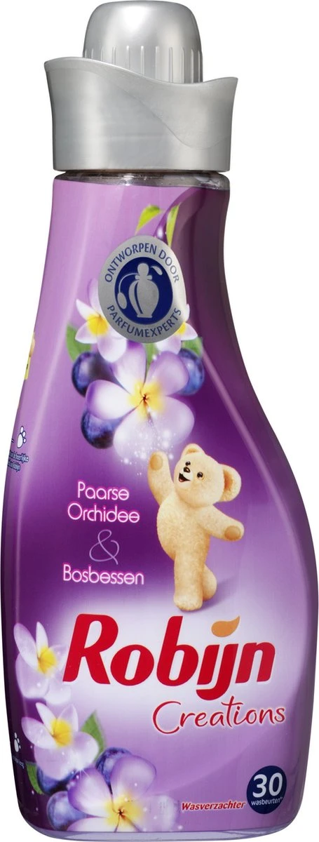 Robijn Creations Paarse Orchidee & Bosbessen - 30 Wasbeurten - Wasverzachter 2 Robijn Creations Paarse Orchidee & Bosbessen - 30 Wasbeurten - Wasverzachter - Afbeelding 2