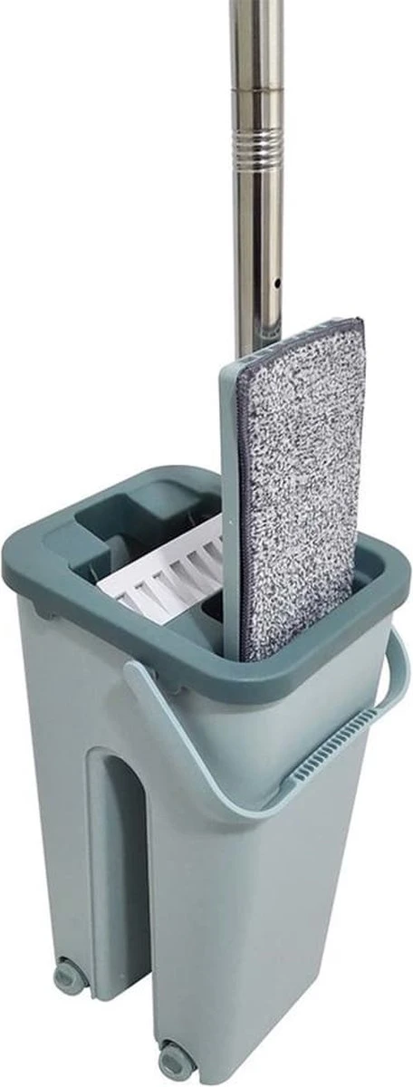 Aqua Laser Easy Flat Mop - Dweil - Blauw 8 Aqua Laser Easy Flat Mop - Dweil - Blauw - Afbeelding 8