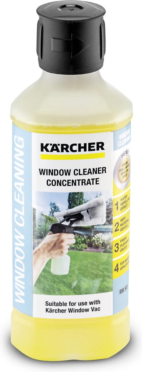 Kärcher Glasreiniger - Raamreinigingsconcentraat 500ml - RM503 1 Kärcher Glasreiniger - Raamreinigingsconcentraat 500ml - RM503