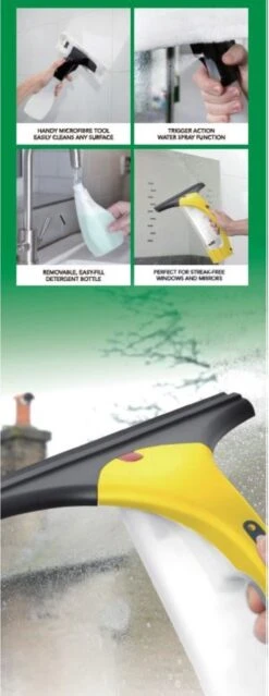 Hofftech Ruitenreiniger Oplaadbaar + Sproeifles -Huishoudelijke Benodigdheden 464x1200 9