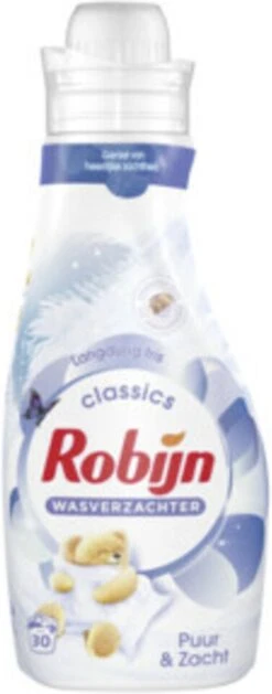 Robijn Puur & Zacht Wasverzachter - 8 X 30 Wasbeurten - Voordeelverpakking 11 Robijn Puur & Zacht Wasverzachter - 8 X 30 Wasbeurten - Voordeelverpakking -Huishoudelijke Benodigdheden 471x1200 1