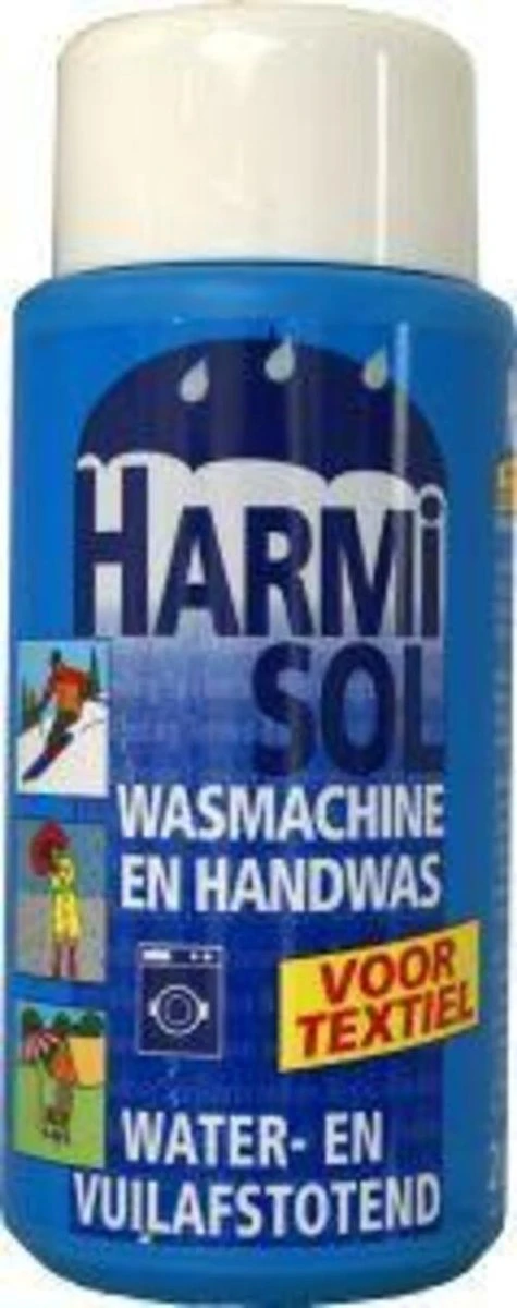 Harmisol Waterdicht Wasmachine En Handwas - 200 Ml - Textielbehandelaar 2 Harmisol Waterdicht Wasmachine En Handwas - 200 Ml - Textielbehandelaar - Afbeelding 2