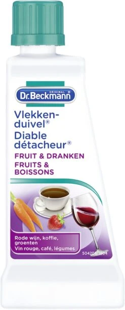 Dr. Beckmann Vlekkenduivel Fruit & Dranken 50 Ml -Huishoudelijke Benodigdheden 483x1200
