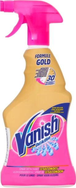 Vanish Oxi Action Gold Vlekverwijderaar Spray - 500ml X2 -Huishoudelijke Benodigdheden 486x1200