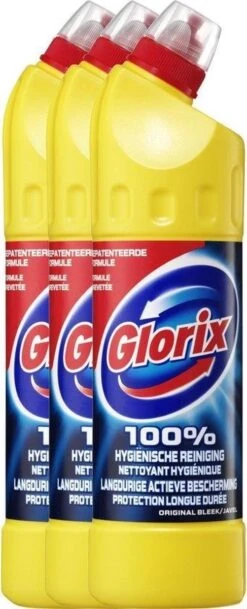 Glorix Original - 3 X 750 Ml - Bleek 6 Glorix Original - 3 X 750 Ml - Bleek -Huishoudelijke Benodigdheden 487x1200 3