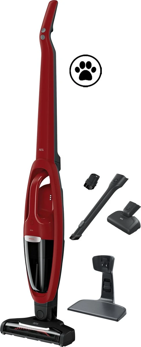 AEG QX6-ANIM - Steelstofzuiger - Stofzuiger Draadloos - Stofzuigers - Zakloos - Dierenhaar 1 AEG QX6-ANIM - Steelstofzuiger - Stofzuiger Draadloos - Stofzuigers - Zakloos - Dierenhaar