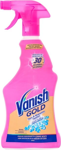 Vanish Oxi Action Gold Vlekverwijderaar Spray - 500ml X2 -Huishoudelijke Benodigdheden 491x1200 1