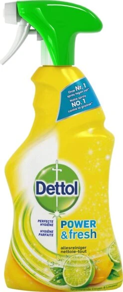 Dettol - Power & Fresh - Allesreinger Spray - Citrus - 6 X 500 Ml -Huishoudelijke Benodigdheden 504x1200 4