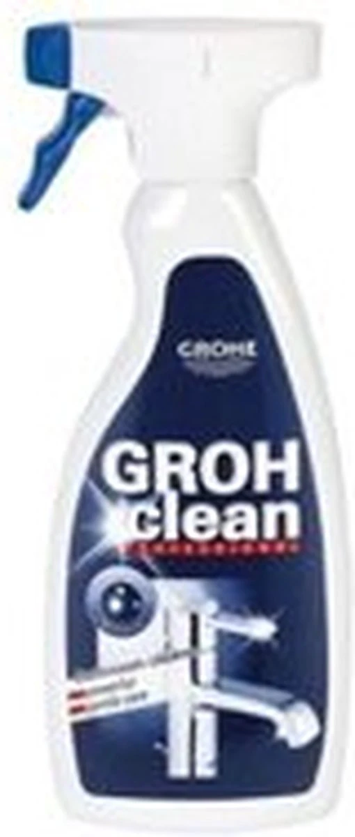 GROHE Grohclean Sproeiflacon Reiniger - 500 Ml - Schoonmaakmiddel - 48166000 8 GROHE Grohclean Sproeiflacon Reiniger - 500 Ml - Schoonmaakmiddel - 48166000 - Afbeelding 8