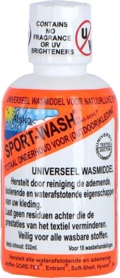 Atsko - Wasmiddel - Sport-Wash - Universeel - 500 Ml -Huishoudelijke Benodigdheden 520x1200