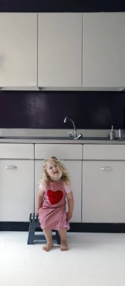 PUHLMANN - Inklapbare Kruk, JAMES, Plastic, Grijs, 22 Cm Hoog, Max 100 Kilo -Huishoudelijke Benodigdheden 525x1200 2