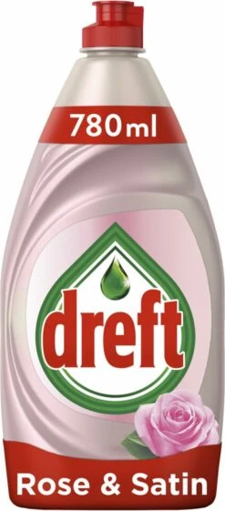 Dreft Clean & Care Rose & Satin Afwasmiddel - 8x780ml - Voordeelverpakking 15 Dreft Clean & Care Rose & Satin Afwasmiddel - 8x780ml - Voordeelverpakking -Huishoudelijke Benodigdheden 528x1200 3