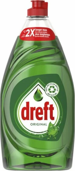 Dreft Platinum Quickwash Original - Vloeibaar Afwasmiddel - Tot 3x Sneller Schoonmaken Van Het Vet - Voordeelverpakking 8 X 780ml -Huishoudelijke Benodigdheden 529x1200 2