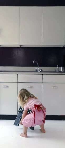 PUHLMANN - Inklapbare Kruk, JAMES, Plastic, Grijs, 22 Cm Hoog, Max 100 Kilo -Huishoudelijke Benodigdheden 530x1200 1