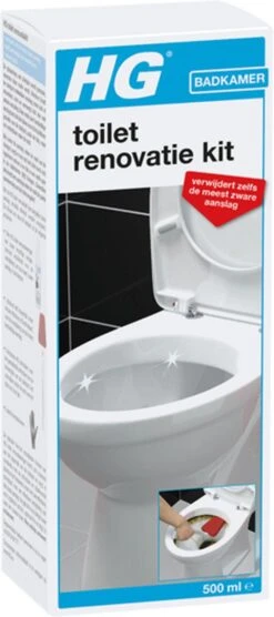 HG Toilet Renovatiekit - 500ml - Extreem Sterk - Volledige Kit 5 HG Toilet Renovatiekit - 500ml - Extreem Sterk - Volledige Kit -Huishoudelijke Benodigdheden 533x1200 3