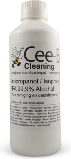 Cee-Bee Isopropanol | Isopropyl | IPA 99.9% Alcohol | 1000 Ml | 3 Flessen á 1 Liter | 3 Liter -Huishoudelijke Benodigdheden 540x1200