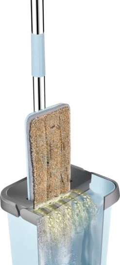 Benson Vloerwisser + Emmerset Compact + Microvezel Pad | Dweil -Huishoudelijke Benodigdheden 545x1200