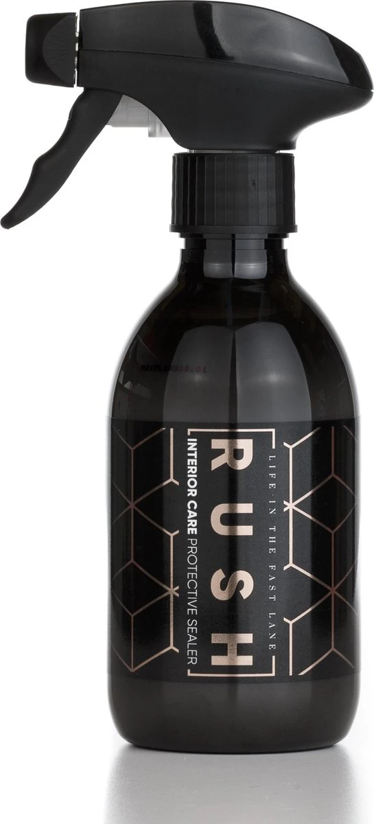 RUSH Interieur Reiniger - Bekleding Reiniger - Auto Wassen - Schoonmaken - Auto Accessories - Interior Care 300ml 1 RUSH Interieur Reiniger - Bekleding Reiniger - Auto Wassen - Schoonmaken - Auto Accessories - Interior Care 300ml