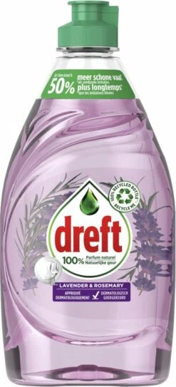 Dreft Naturals Lavender & Rosemary Afwasmiddel - Voordeelverpakking 10x450ml 13 Dreft Naturals Lavender & Rosemary Afwasmiddel - Voordeelverpakking 10x450ml -Huishoudelijke Benodigdheden 546x1200 1