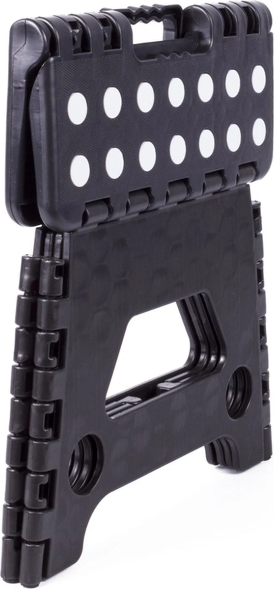 Opvouwbare Kruk - Keukentrap - Zwart 1 Opvouwbare Kruk - Keukentrap - Zwart