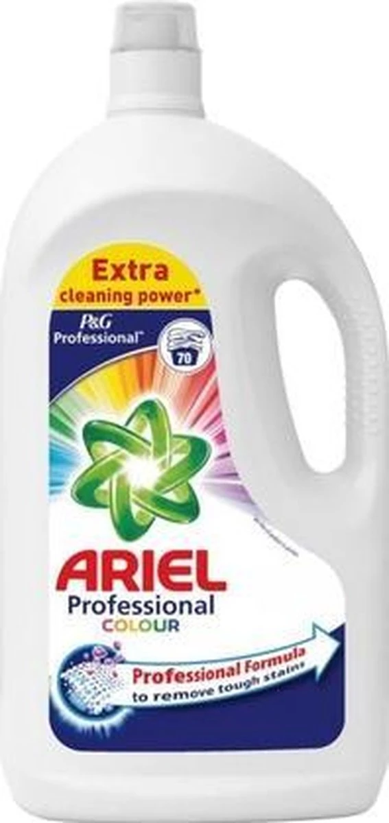 Ariel Professional Vloeibaar Wasmiddel - Color - 3.85l (70 Wasbeurten) 9 Ariel Professional Vloeibaar Wasmiddel - Color - 3.85l (70 Wasbeurten) - Afbeelding 9