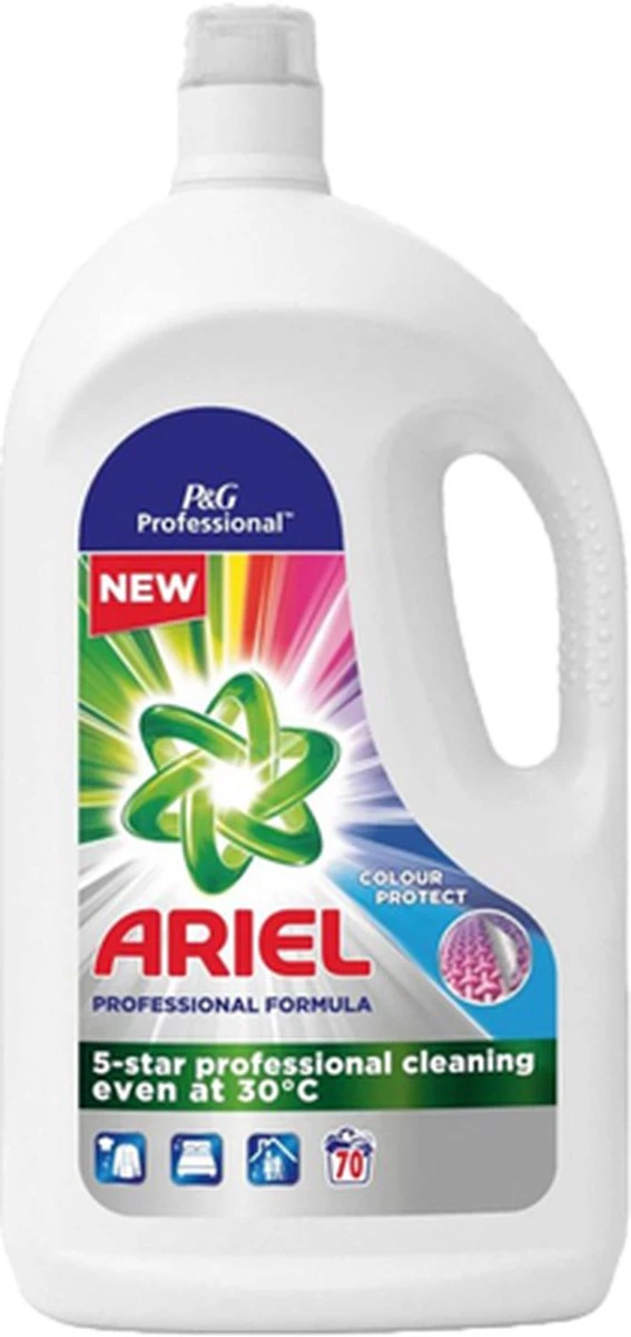 Ariel Professional Vloeibaar Wasmiddel - Color - 3.85l (70 Wasbeurten) 1 Ariel Professional Vloeibaar Wasmiddel - Color - 3.85l (70 Wasbeurten)