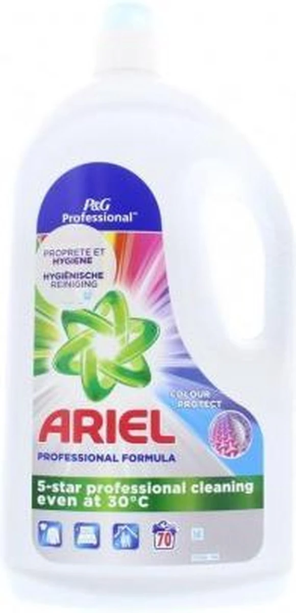 Ariel Professional Vloeibaar Wasmiddel - Color - 3.85l (70 Wasbeurten) 11 Ariel Professional Vloeibaar Wasmiddel - Color - 3.85l (70 Wasbeurten) - Afbeelding 11